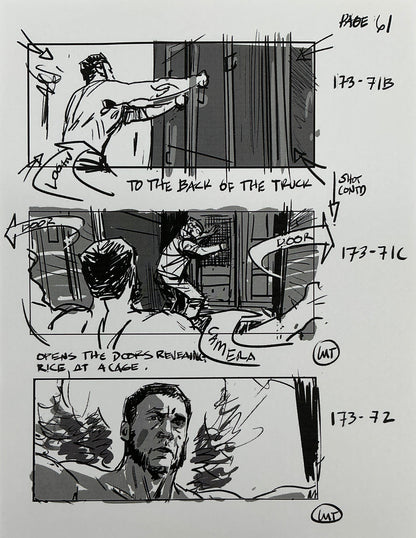 Storyboards Eden-Finale Scene 167 Logan (2017)