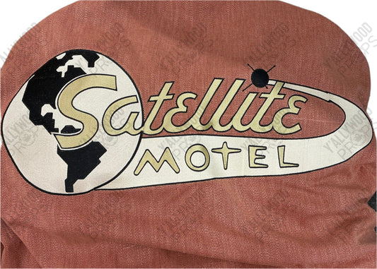 Satellite Motel King Bed Spread Fly Me to the Moon (2024) Movie Prop Y'allywood Props