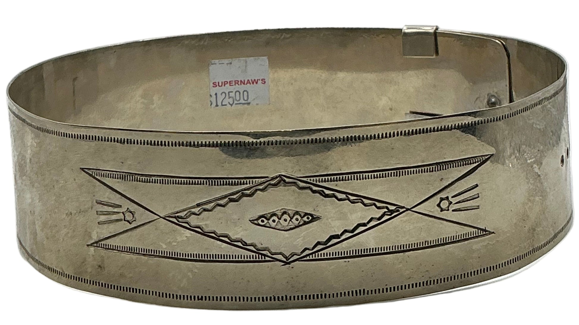 Osage Indian Arm Band/Cuff Killers of the Flower Moon (2023) Wearable Wardrobe Y'allywood Props 14.5"-18.5" Option 1