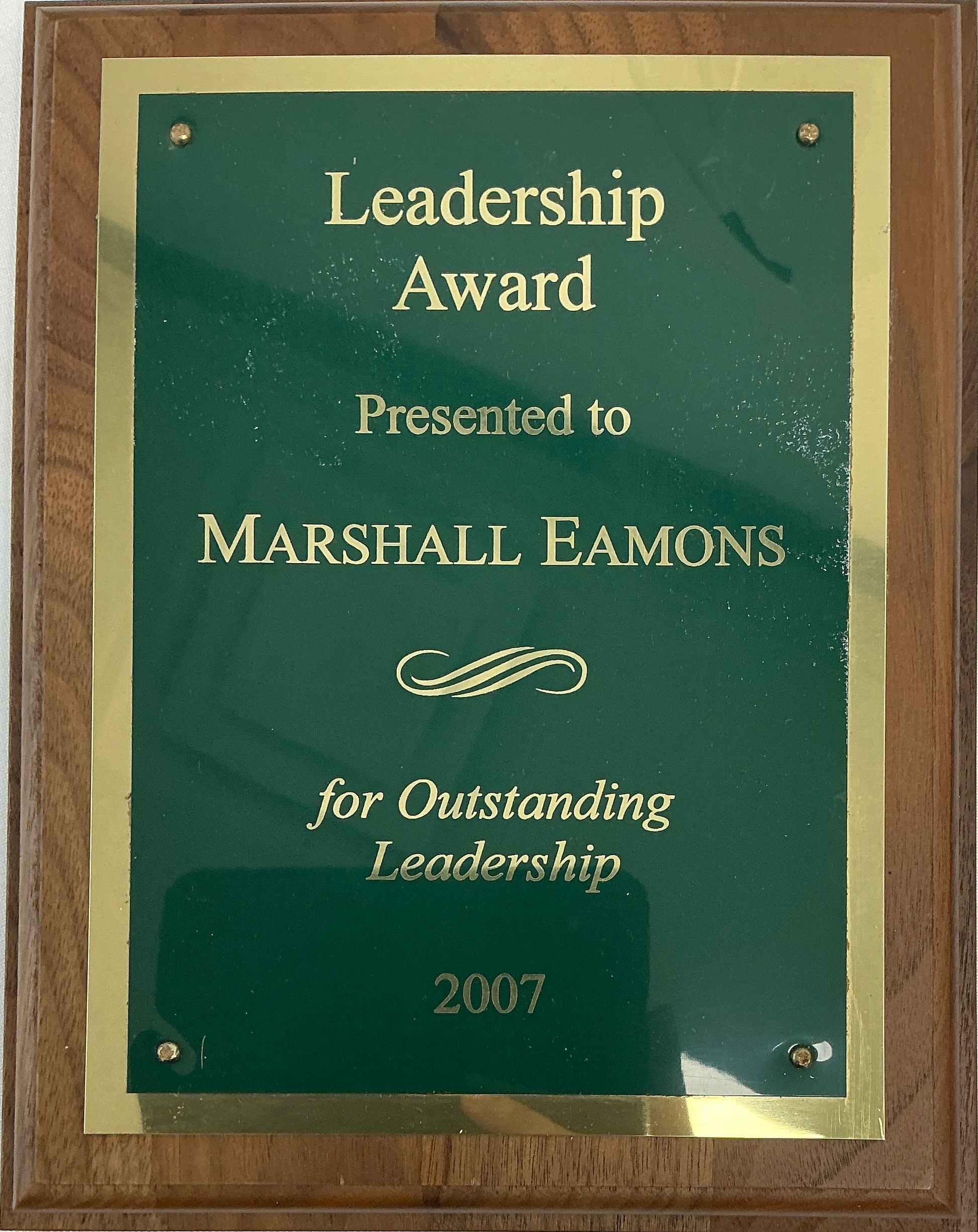 Russel Crowe's Awards Boy Erased (2018) Movie Prop Y'allywood Props 2007 Award 7x9"