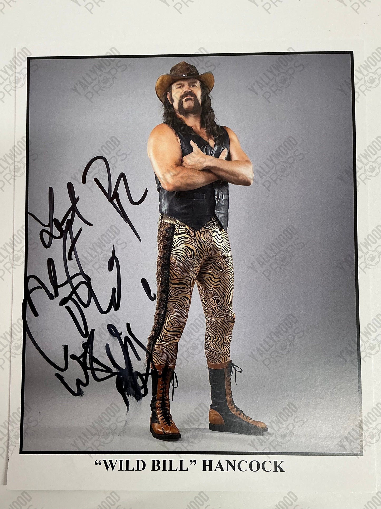 Wild Bill Autographed 8x10 S2E4 Heels (2021) Movie Prop Y'allywood Props L