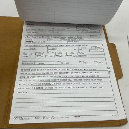 Merritt McKinney FBI File Now You See Me (2013) Memorabilia Y'allywood Props