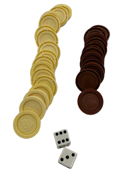 Backgammon Game Wheeler's Basement Stranger Things (2016-2025) Movie Prop Y'allywood Props
