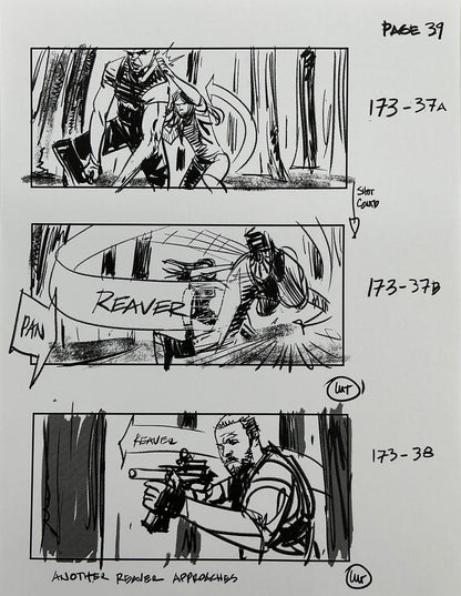 Storyboards Eden-Finale Scene 167 Logan (2017)