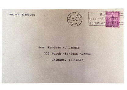 White House Letter JFK (1991) Autograph Y'allywood Props