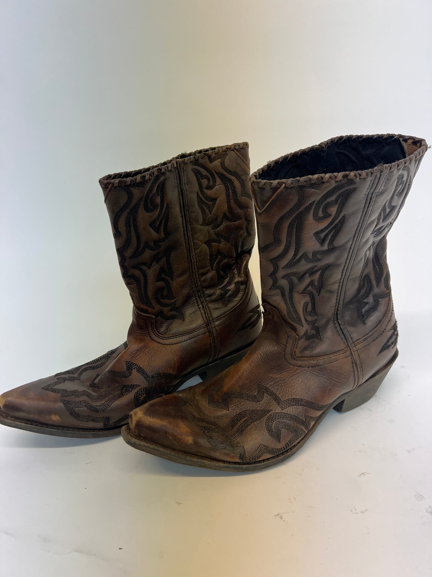 Cowboy Boots Killers of the Flower Moon Movie Prop Atlanta Brick Co Laredo, 3rd pair, size 13  