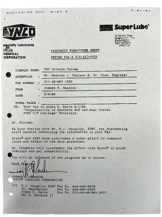 CIA Office Synco Fax American Made (2017) Movie Prop Y'allywood Props