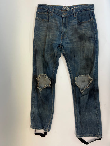 Cliff, Robot Man’s Jeans Doom Patrol Movie Prop Atlanta Brick Co Stunt S2E1 36x32 Lot 6  