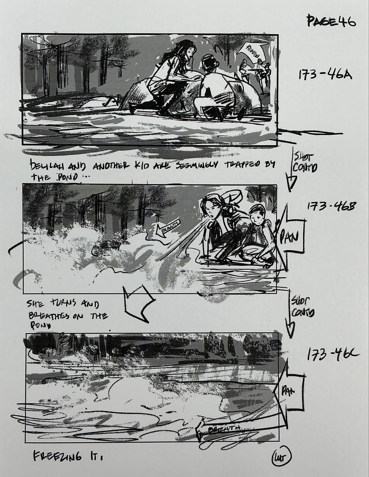 Storyboards Eden-Finale Scene 167 Logan (2017)