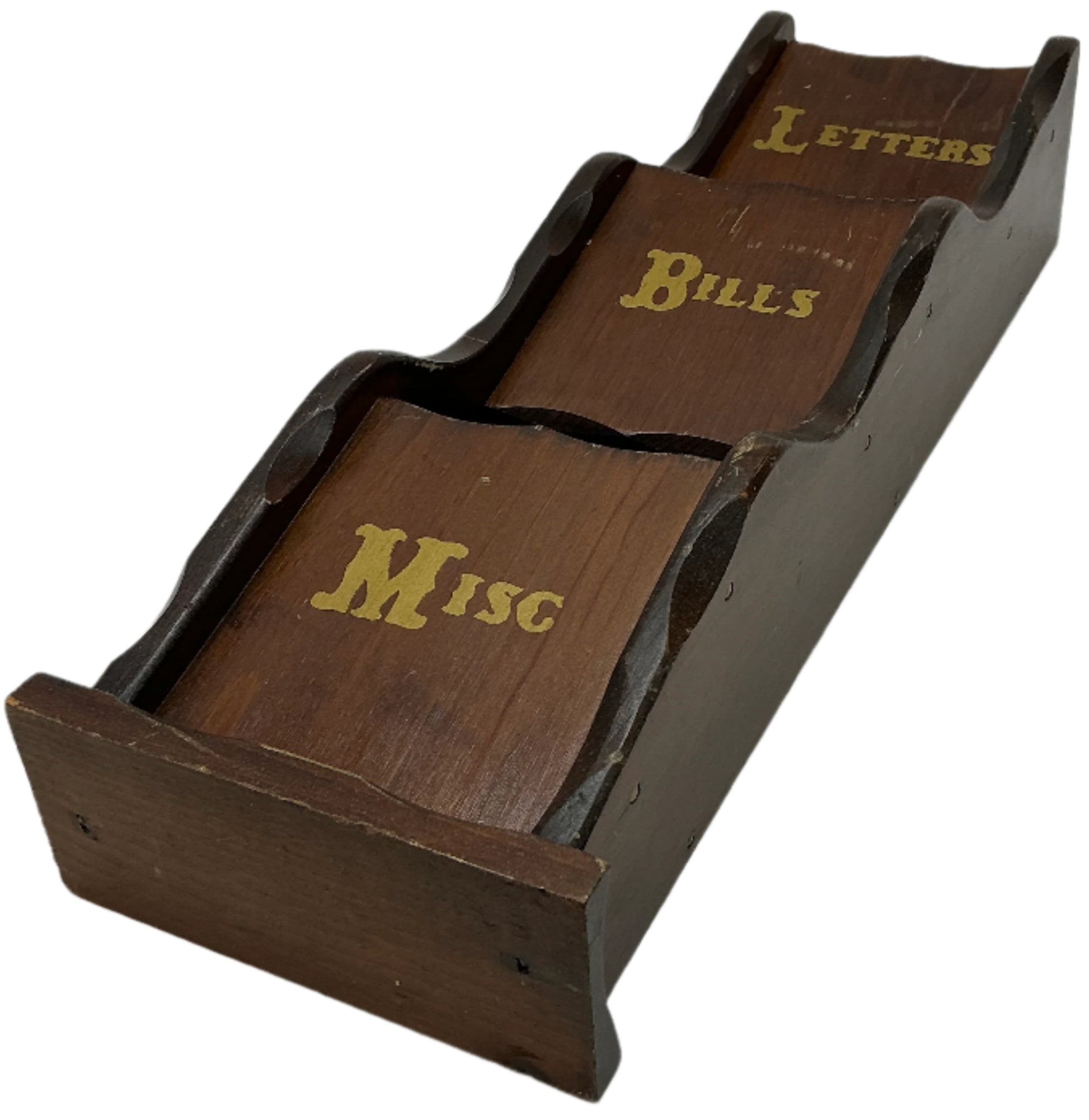 Wall Mail Holder from the Byer's House Stranger Things (2016-2025) Movie Prop Y'allywood Props