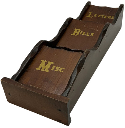 Wall Mail Holder from the Byer's House Stranger Things (2016-2025) Movie Prop Y'allywood Props