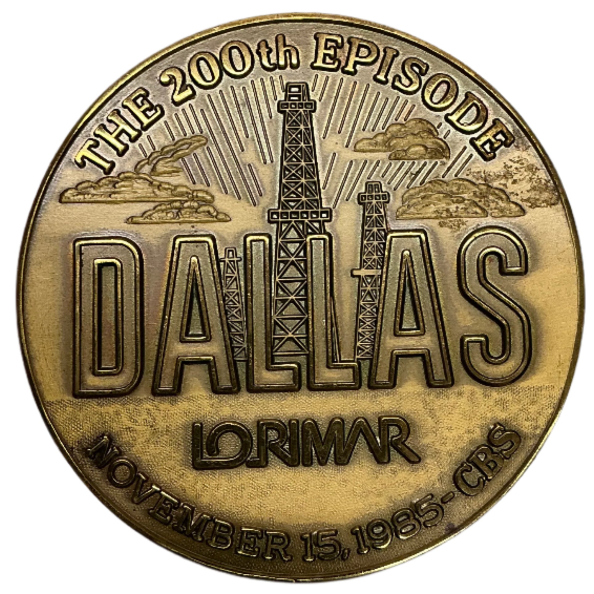 Cast & Crew 200th Episode Coin Dallas (1978-1991) Memorabilia Y'allywood Props