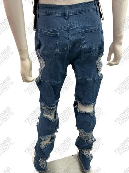 Malaika's Jeans S1E4 The Other Black Girl (2023) Wearable Wardrobe Y'allywood Props