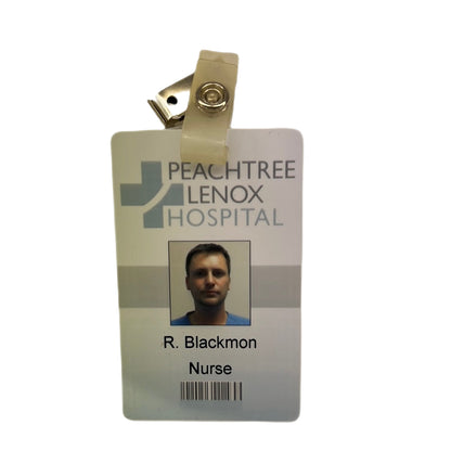 Peachtree Lenox Hospital ID Badges Survivor’s Remorse Movie Prop Y'allywood Props   