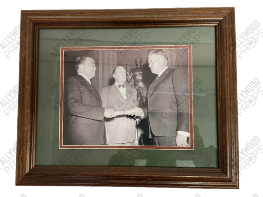 J. Edgar Hoover Framed FBI Picture Mark Felt (2017) Y'allywood Props