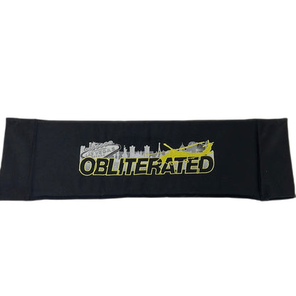 Obliterated Production Used Chairback Movie Prop Atlanta Brick Co   