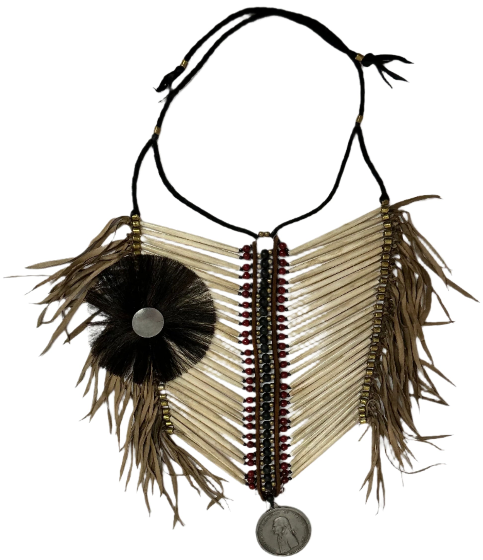 Osage Necklace/Chest Plate Killers of the Flower Moon (2023) Movie Prop Y'allywood Props