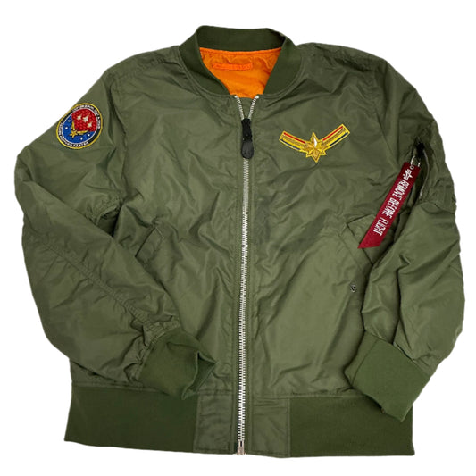 Captain Marvel Flight Jacket Cat & Crew Gift (2019) Memorabilia Y'allywood Props