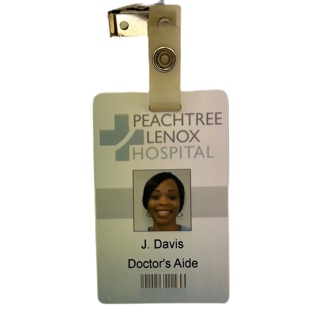 Peachtree Lenox Hospital ID Badges Survivor’s Remorse Movie Prop Y'allywood Props   