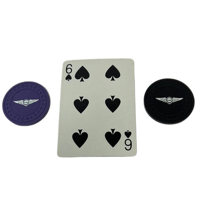 NWA Poker Chips and Card from Soul Plane Movie Prop Y'allywood Props 6 Spades  