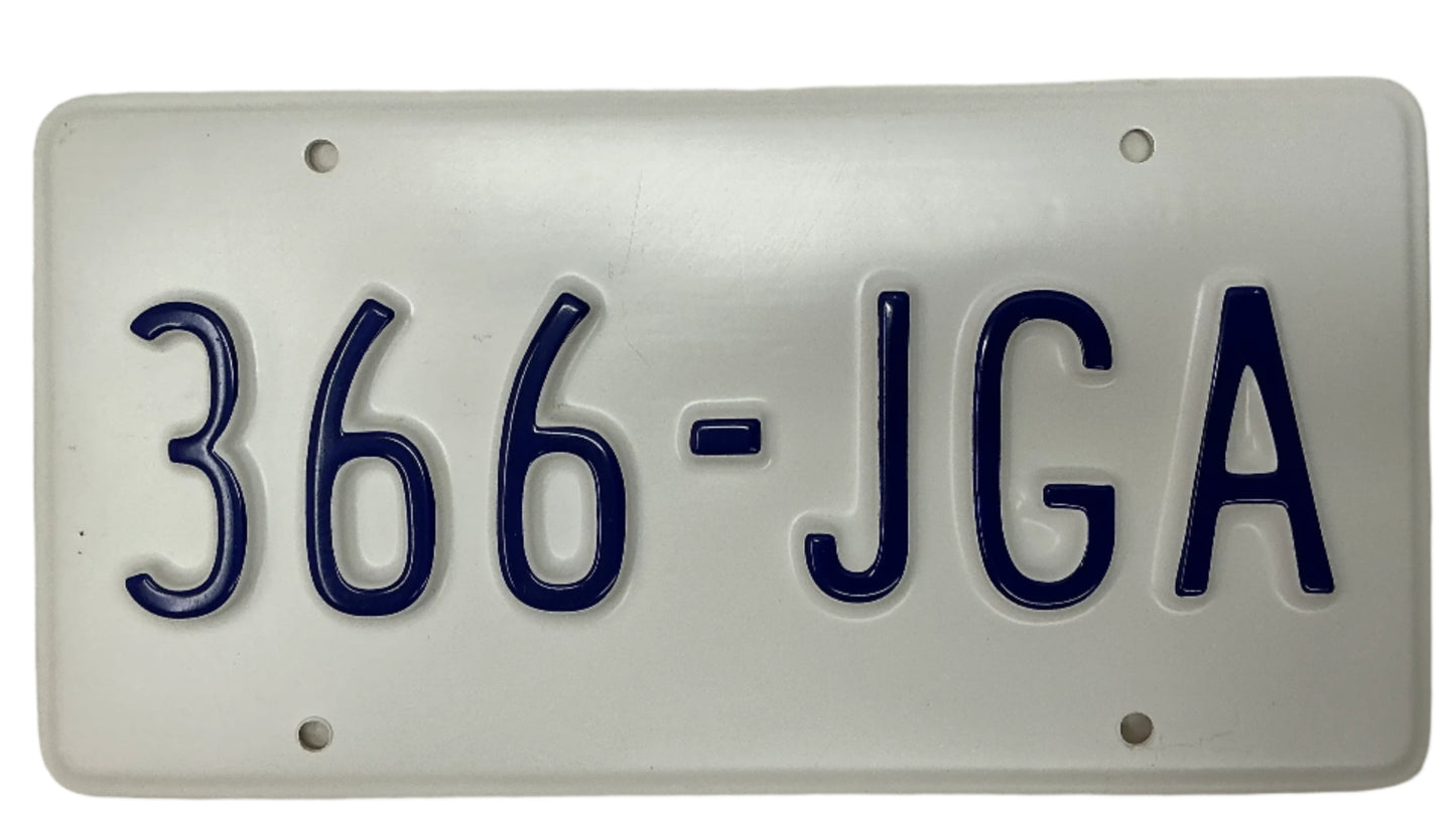 License Plates Franklin & Bash (TV Series 2011-2014)