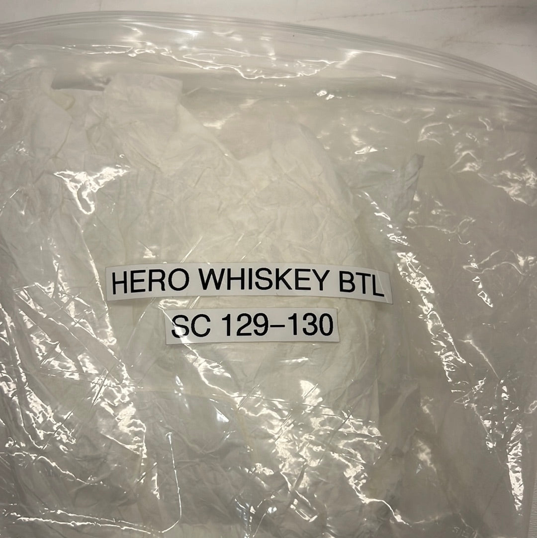 Hero Whiskey Bottle Killers of the Flower Moon Movie Prop Atlanta Brick Co   