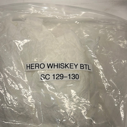 Hero Whiskey Bottle Killers of the Flower Moon Movie Prop Atlanta Brick Co   