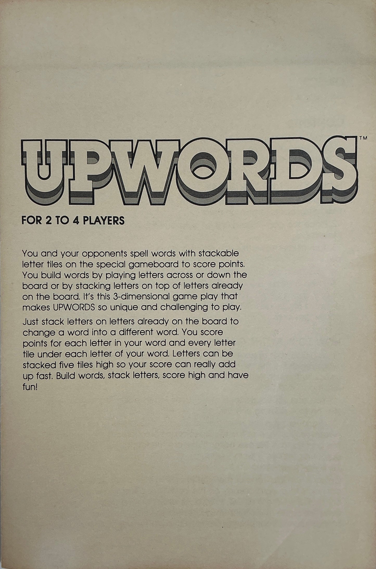 UPWORDS Game Wheeler's Basement Stranger Things (2016-2025) Movie Prop Y'allywood Props