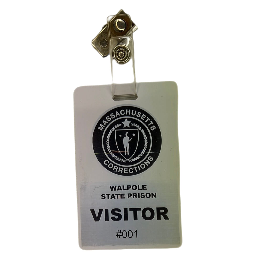 Visitor Badge Walpole State Prison Survivor’s Remorse Movie Prop Y'allywood Props   