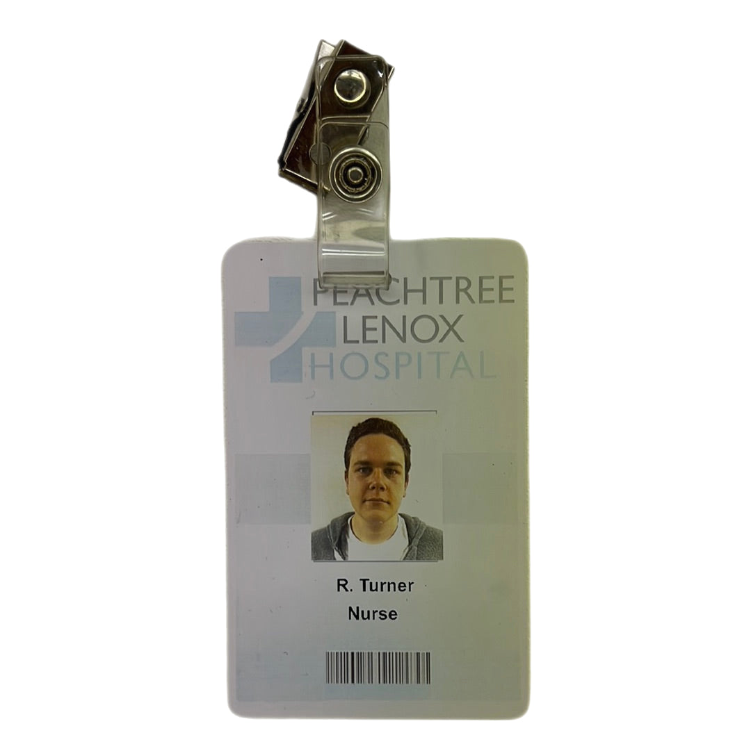 Peachtree Lenox Hospital ID Badges Survivor’s Remorse Movie Prop Y'allywood Props   