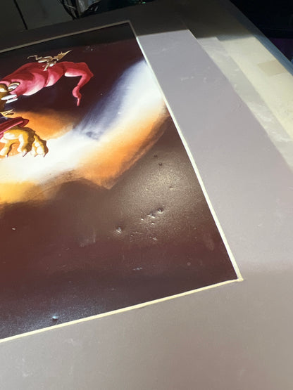 Ken Macklin Signed Print "Wizard" Autograph Y'allywood Props