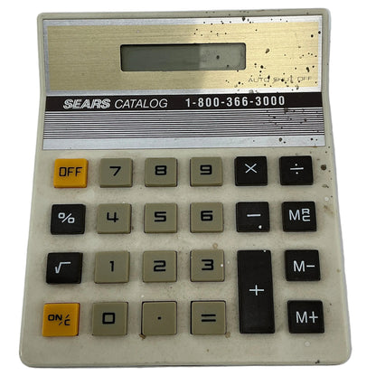 Calculator from Hopper's Cabin Stranger Things (2016-2025) Movie Prop Y'allywood Props