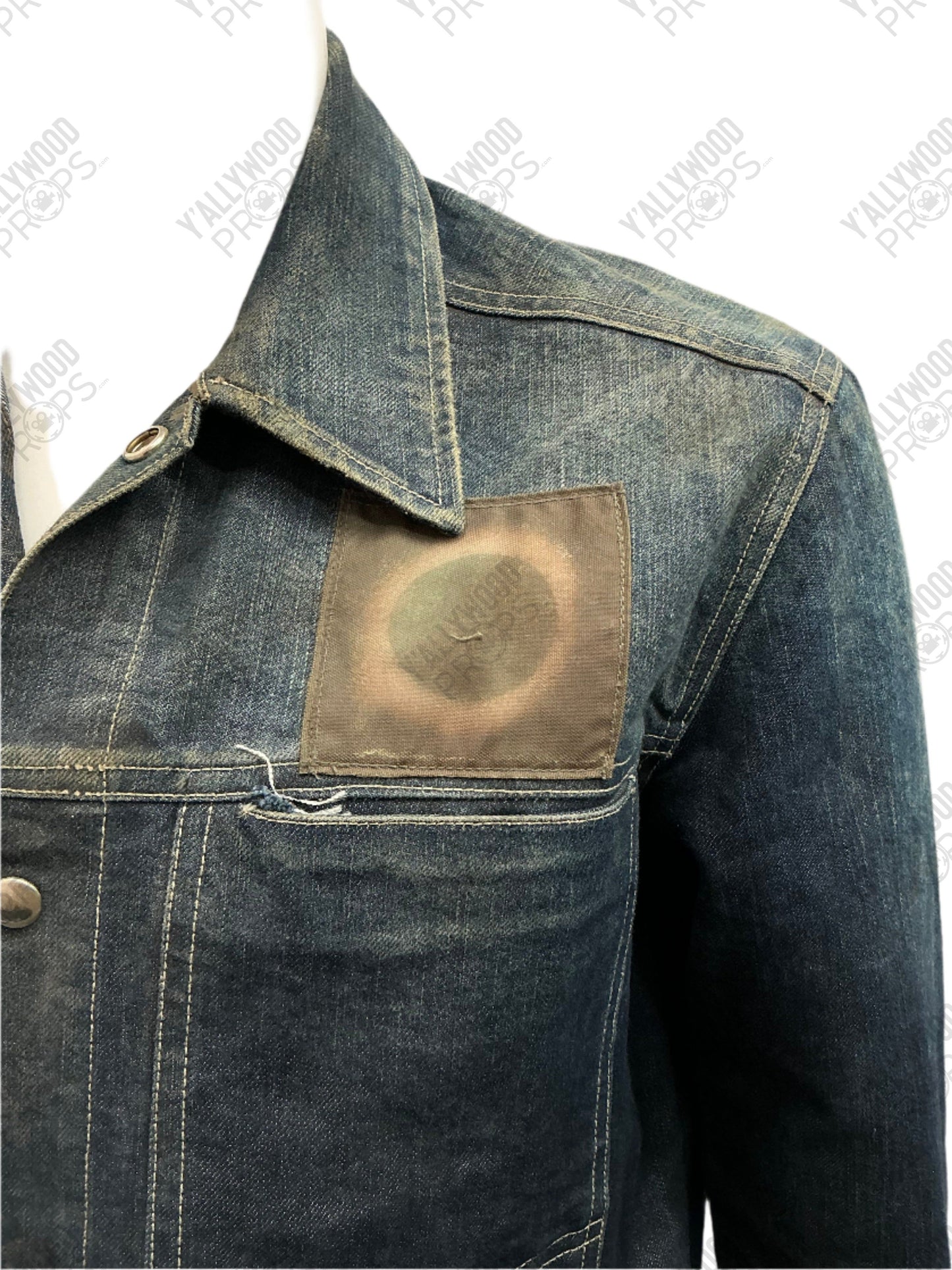 Denim Jacket A Chaos Walking (2021) Wearable Wardrobe Y'allywood Props