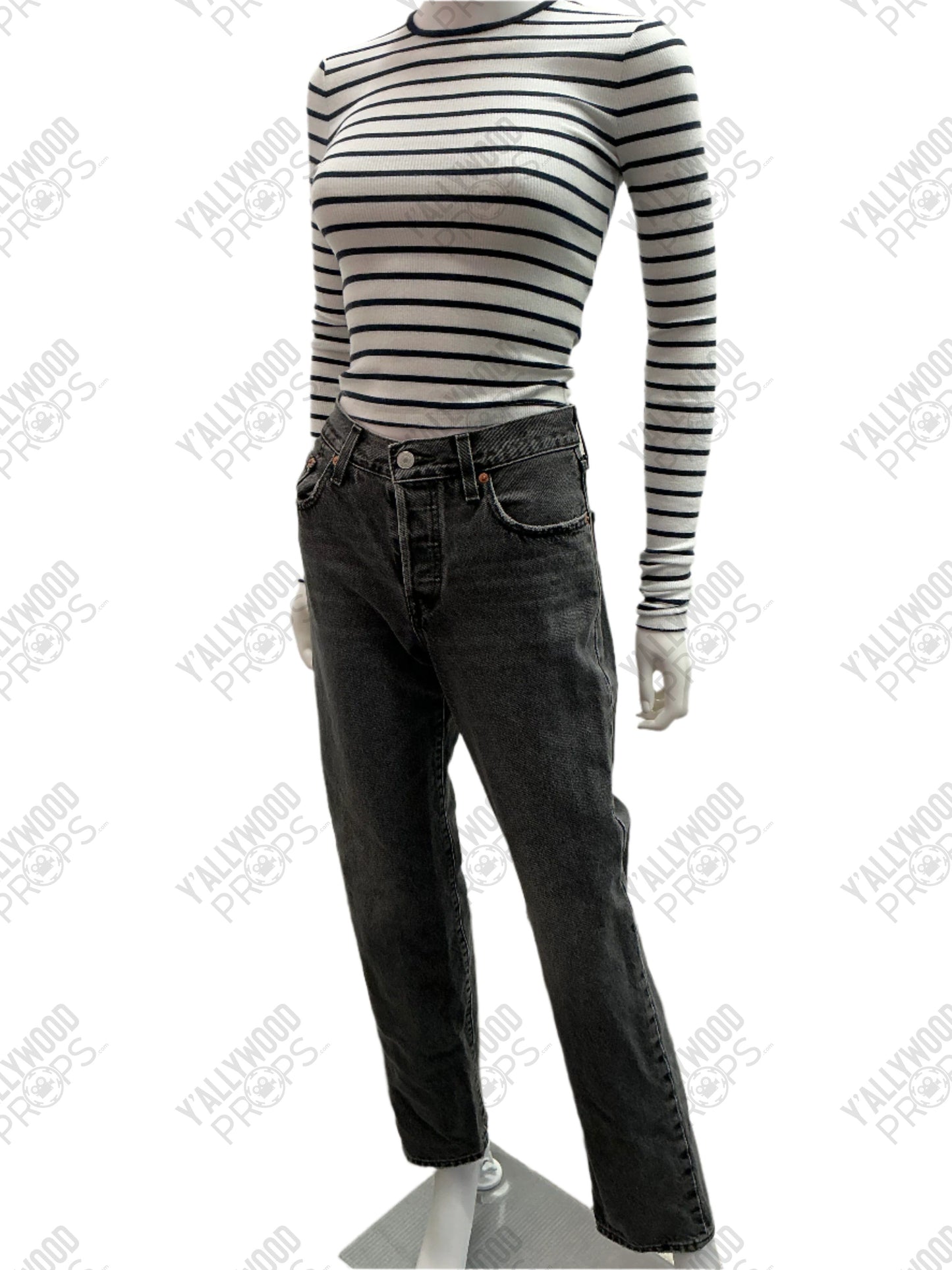 Izzy's Outfit The Idea of You (2024) Wearable Wardrobe Y'allywood Props Izzy's Jeans