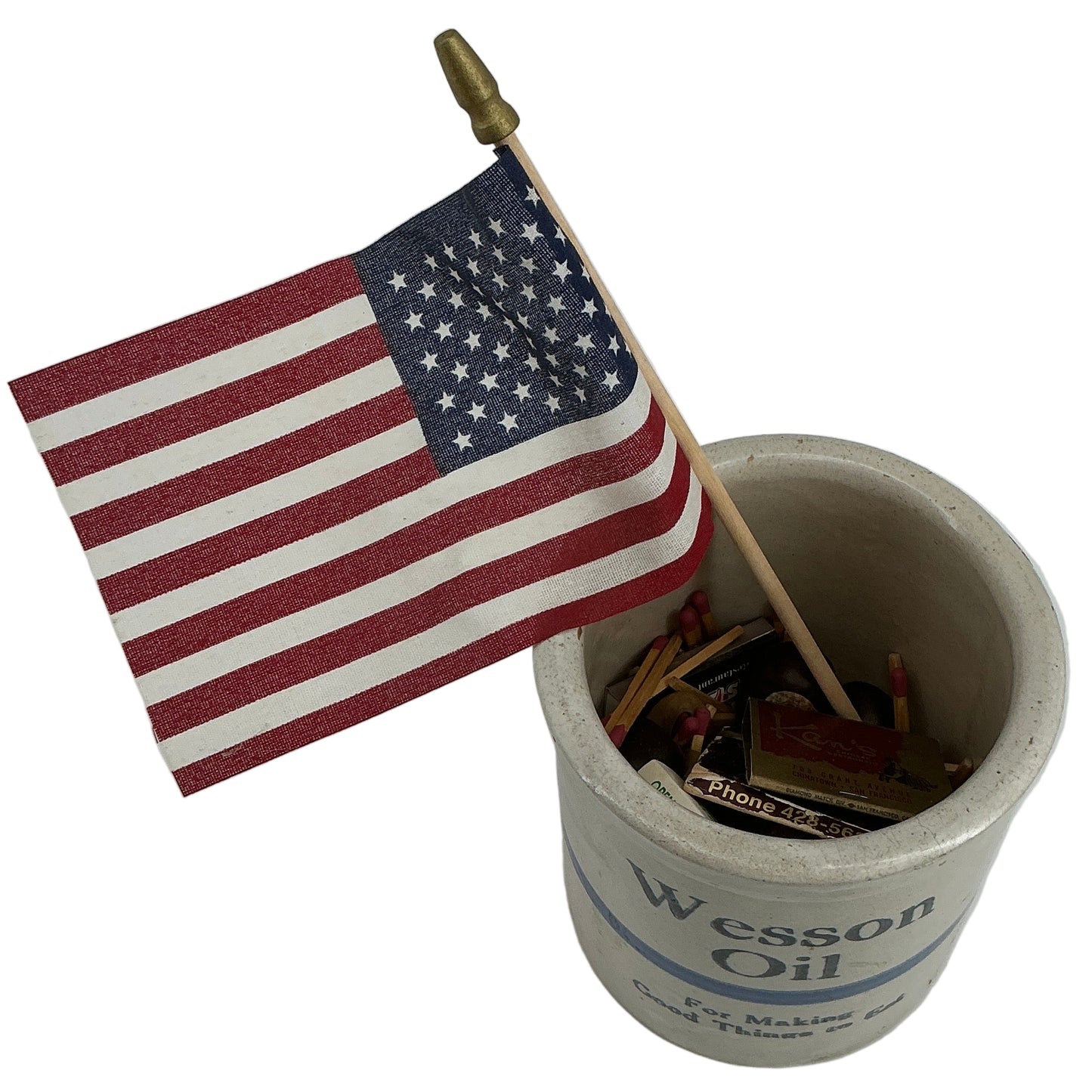 Wesson Oil Jar Wheeler's Basement Stranger Things (2016-2025) Movie Prop Y'allywood Props