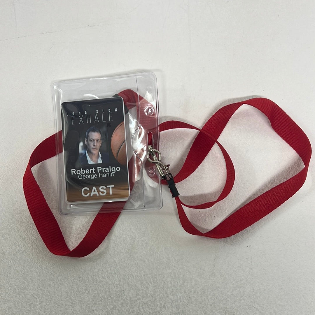 Long Slow Exhale Cast ID Badges Movie Prop Y'allywood Props Robert Pralgo  