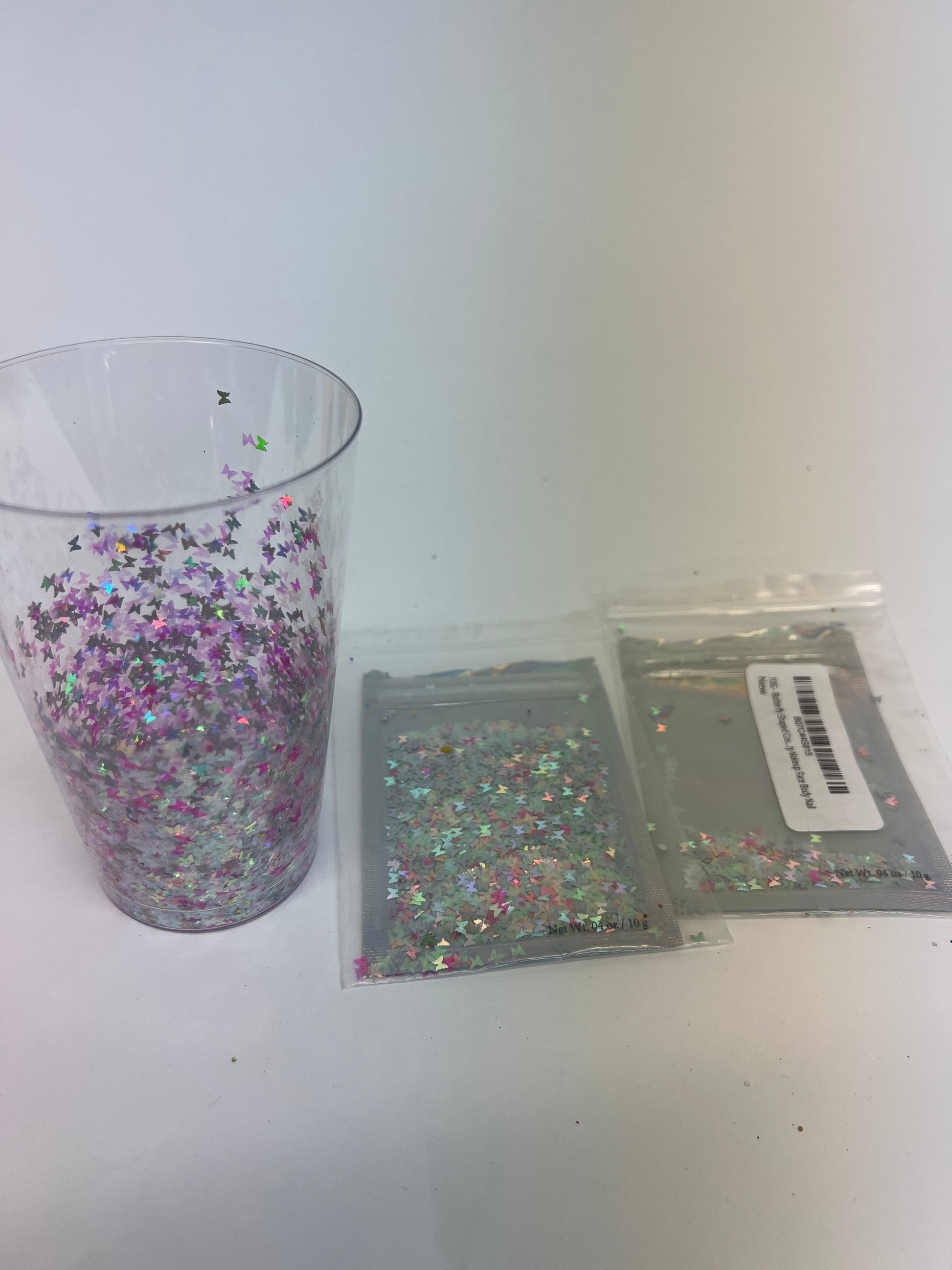 Sam & Tory’s Glitter Bombs S4E4 Cobra Kai Movie Prop Y'allywood Props Pink & Light Blue  