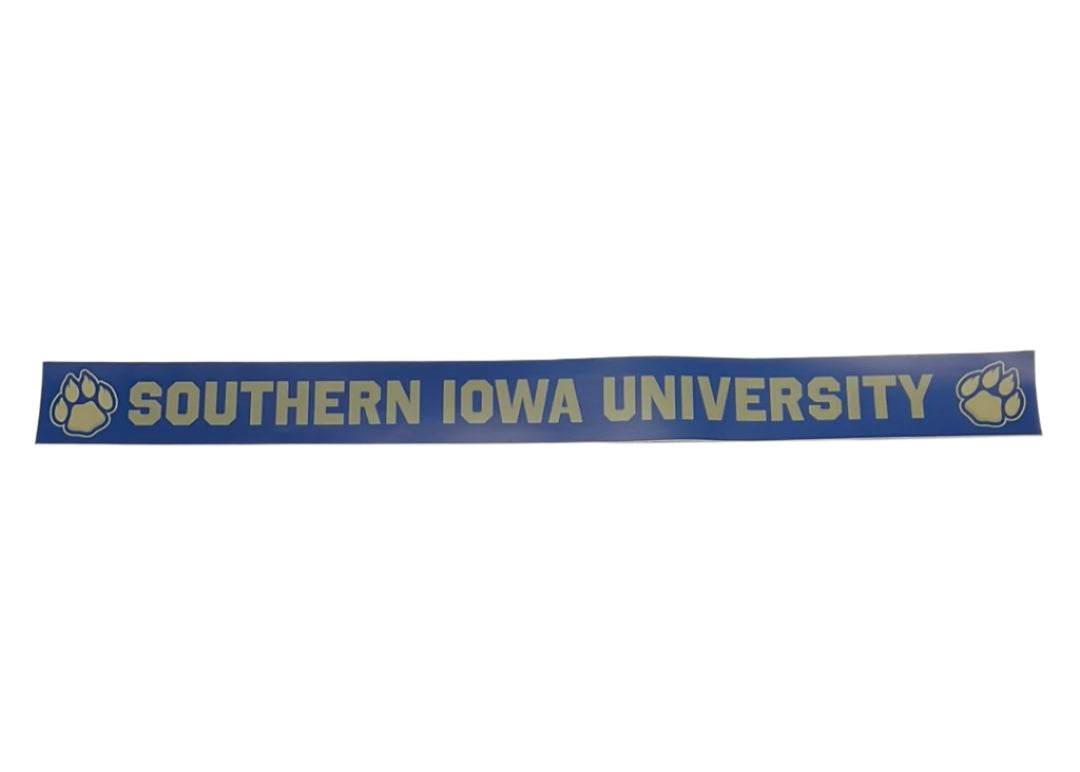 Southern Iowa University Sticker Family Plan w/ Mark Wahlberg Movie Prop Y'allywood Props   