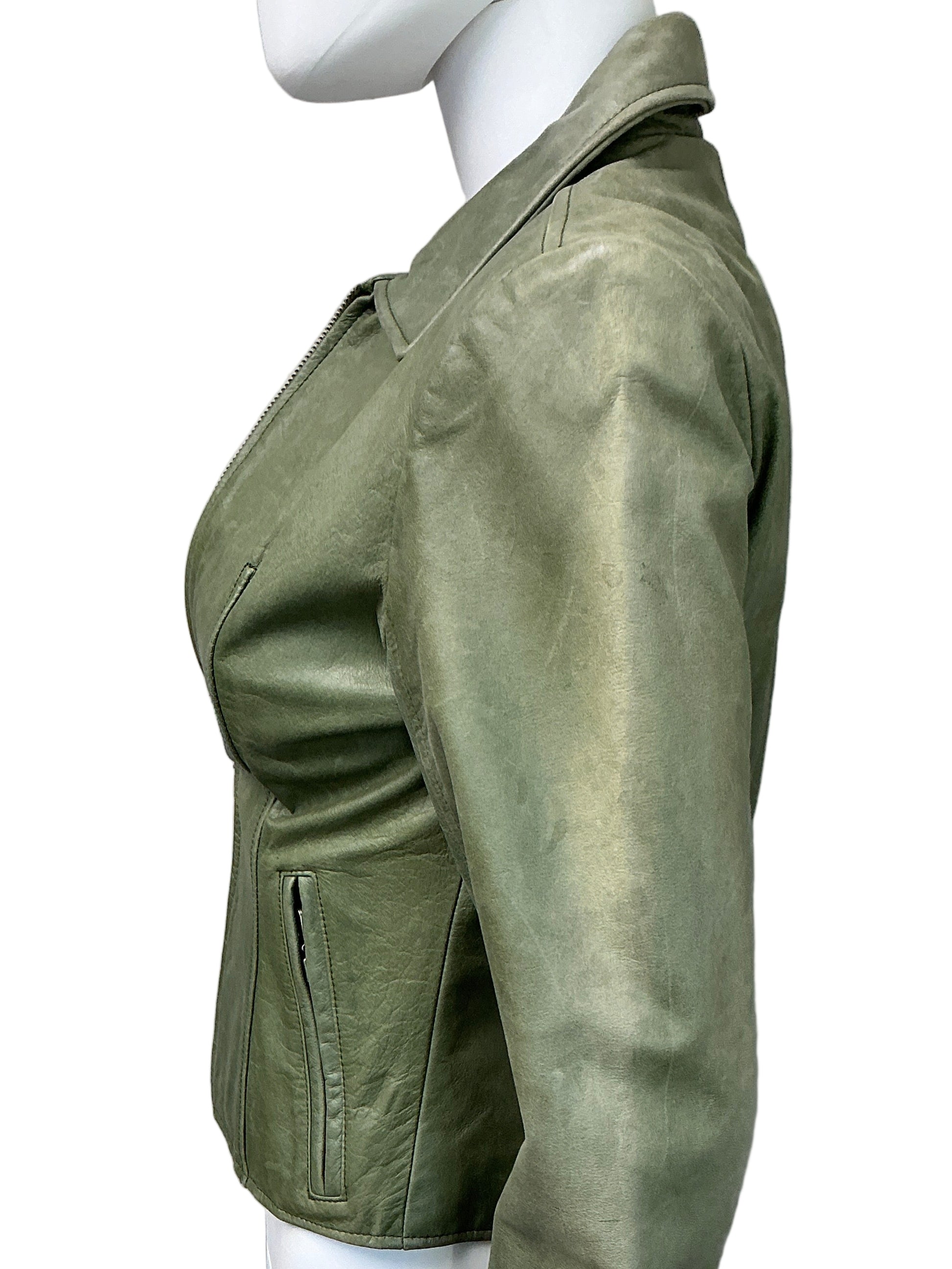 Robbie's Closet Leather Jacket The Beanie Bubble (2023) Wearable Wardrobe Y'allywood Props