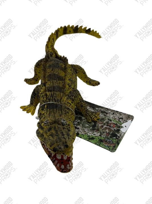 Gatorville Plastic Gator Toy Bad Boys 4 Ride or Die (2024) Movie Prop Y'allywood Props Yellow