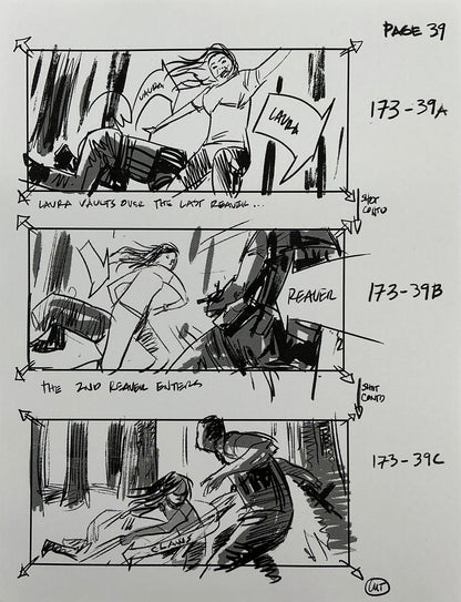 Storyboards Eden-Finale Scene 167 Logan (2017)
