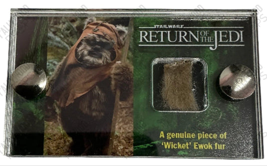 Wicket Ewok Fur Star Wars: Return of the Jedi (1983) Movie Prop Y'allywood Props