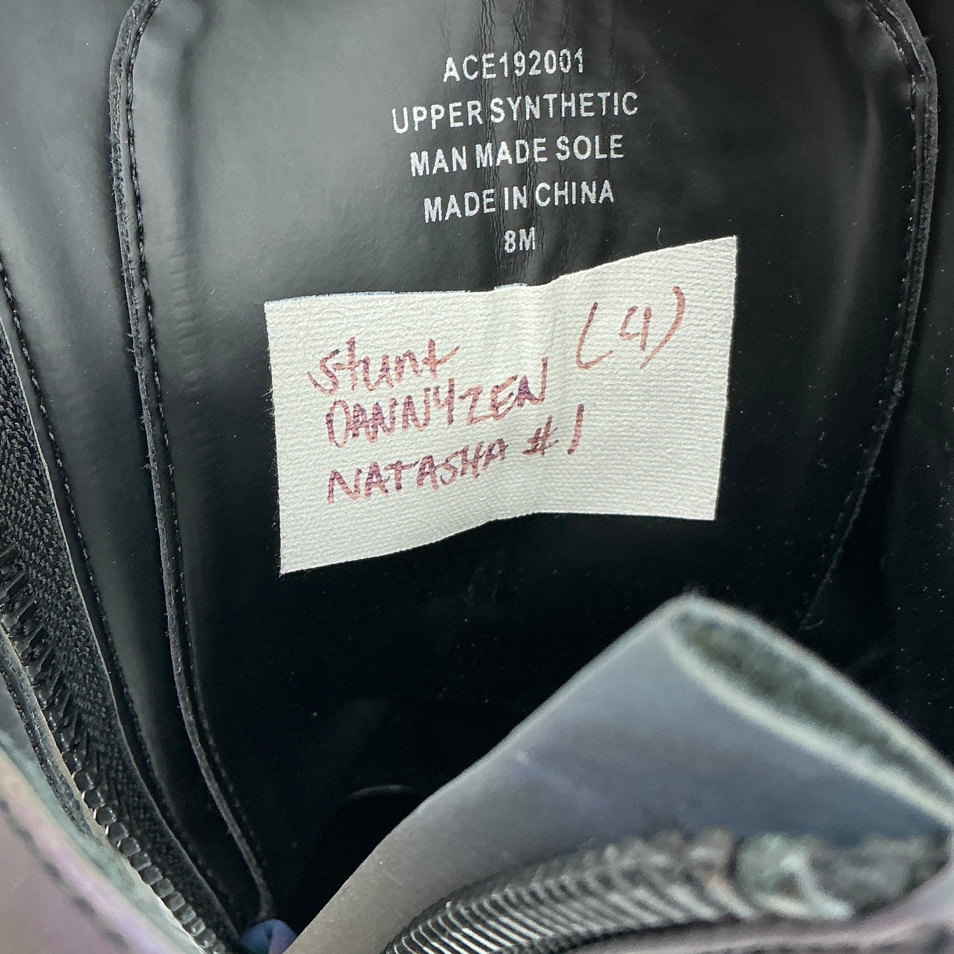 Dannyzen Boots Doom Patrol (2019-2023) Wardrobe Y'allywood Props