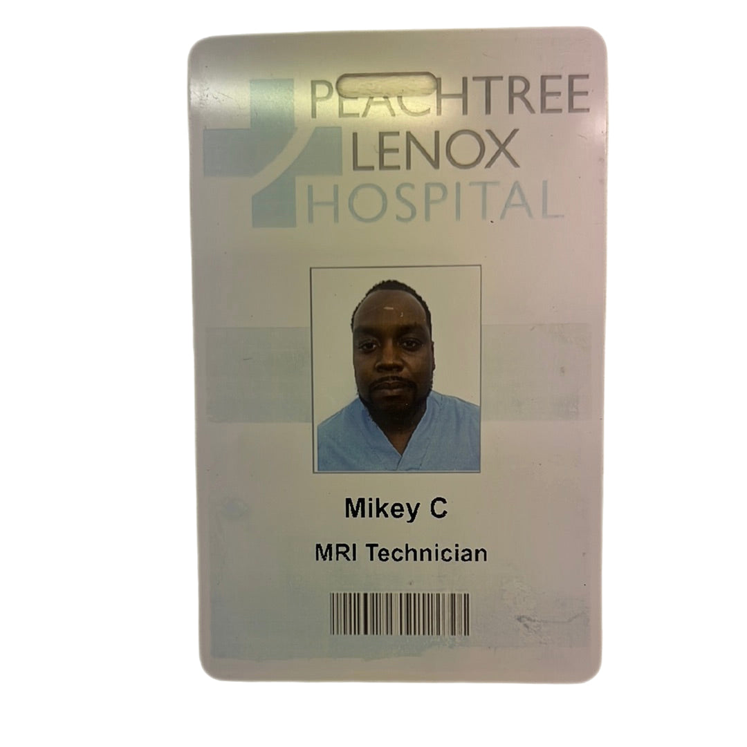 Peachtree Lenox Hospital ID Badges Survivor’s Remorse Movie Prop Y'allywood Props   