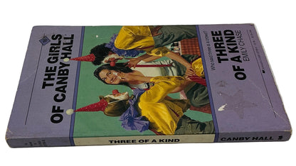 Books from Wheeler's Basement Stranger Things (2016-2025) Movie Prop Y'allywood Props The Girls of Canby Hall Three of a Kind by Emily Chase