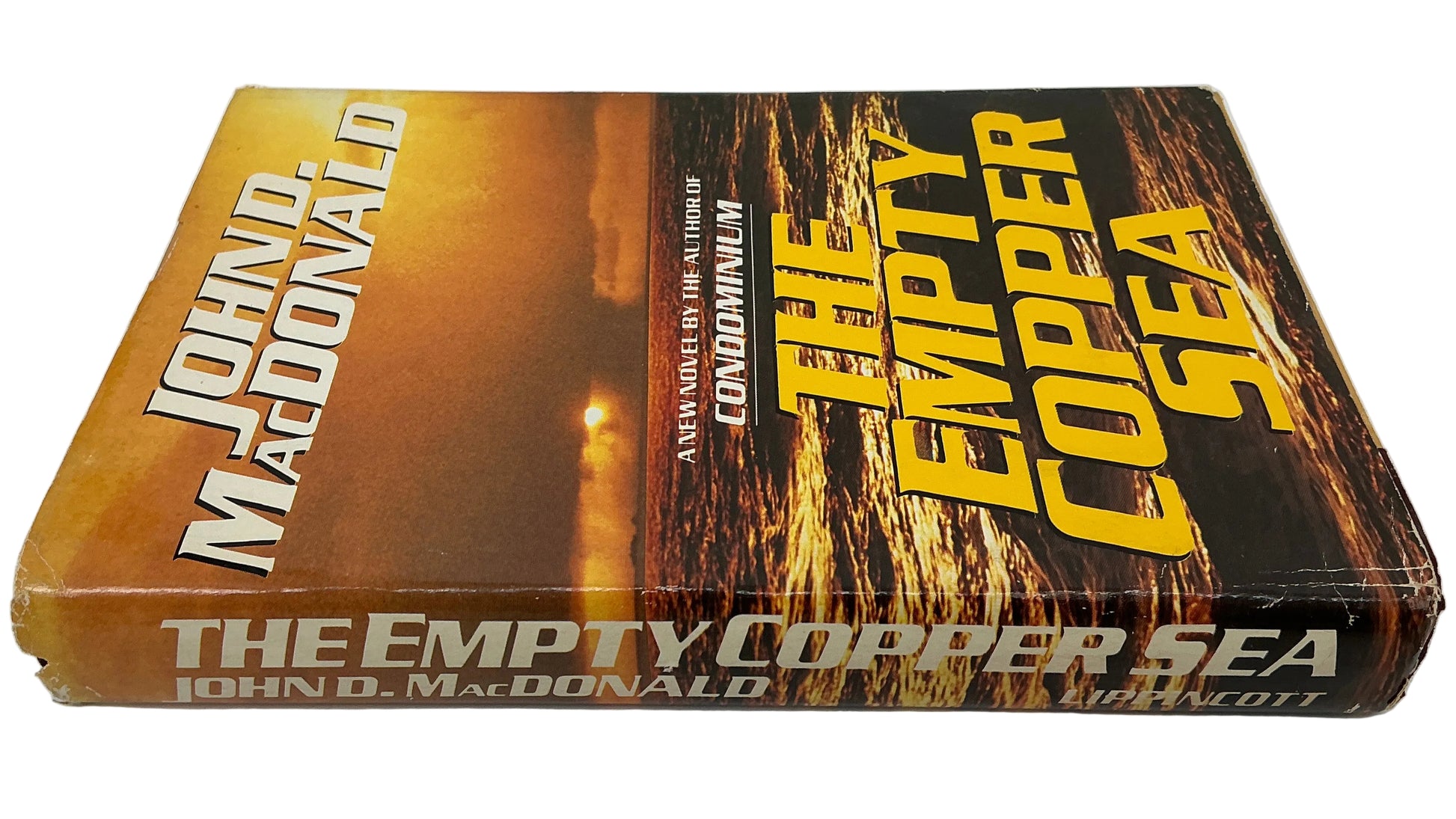 Books from Wheeler's Basement Stranger Things (2016-2025) Movie Prop Y'allywood Props The Empty Copper Sea by John D. MacDonald