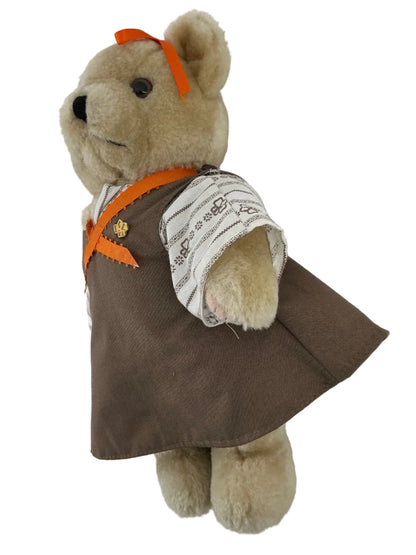 Girl Scout Plush Bear from Wheeler's Basement Stranger Things (2016-2025) Movie Prop Y'allywood Props