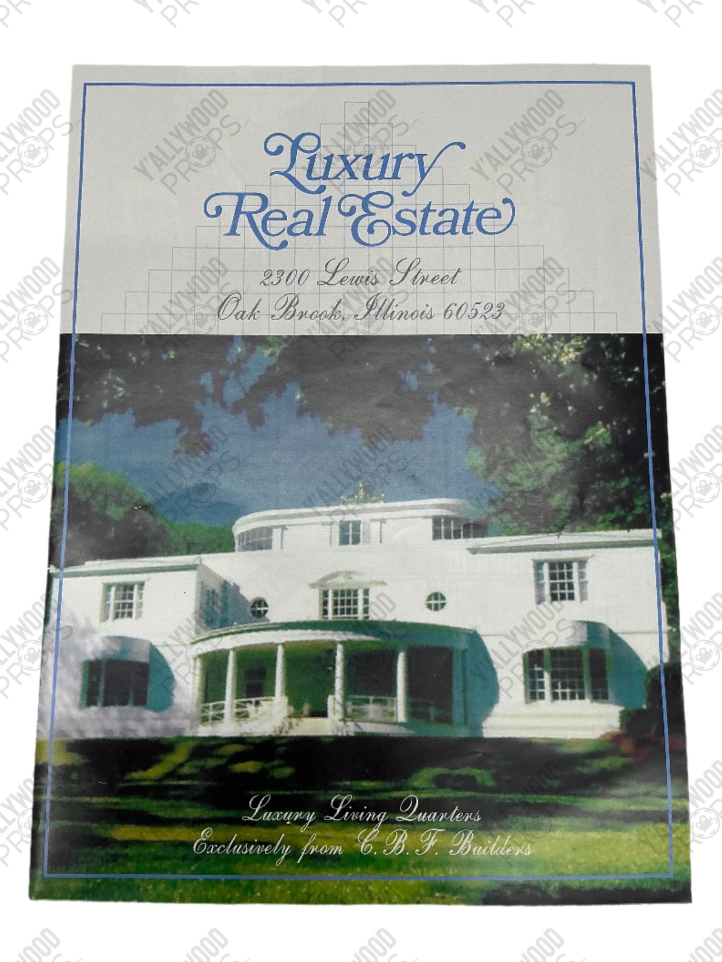 Ty's Luxury Real Estate Magazine The Beanie Bubble (2023) Movie Prop Y'allywood Props Screen Used
