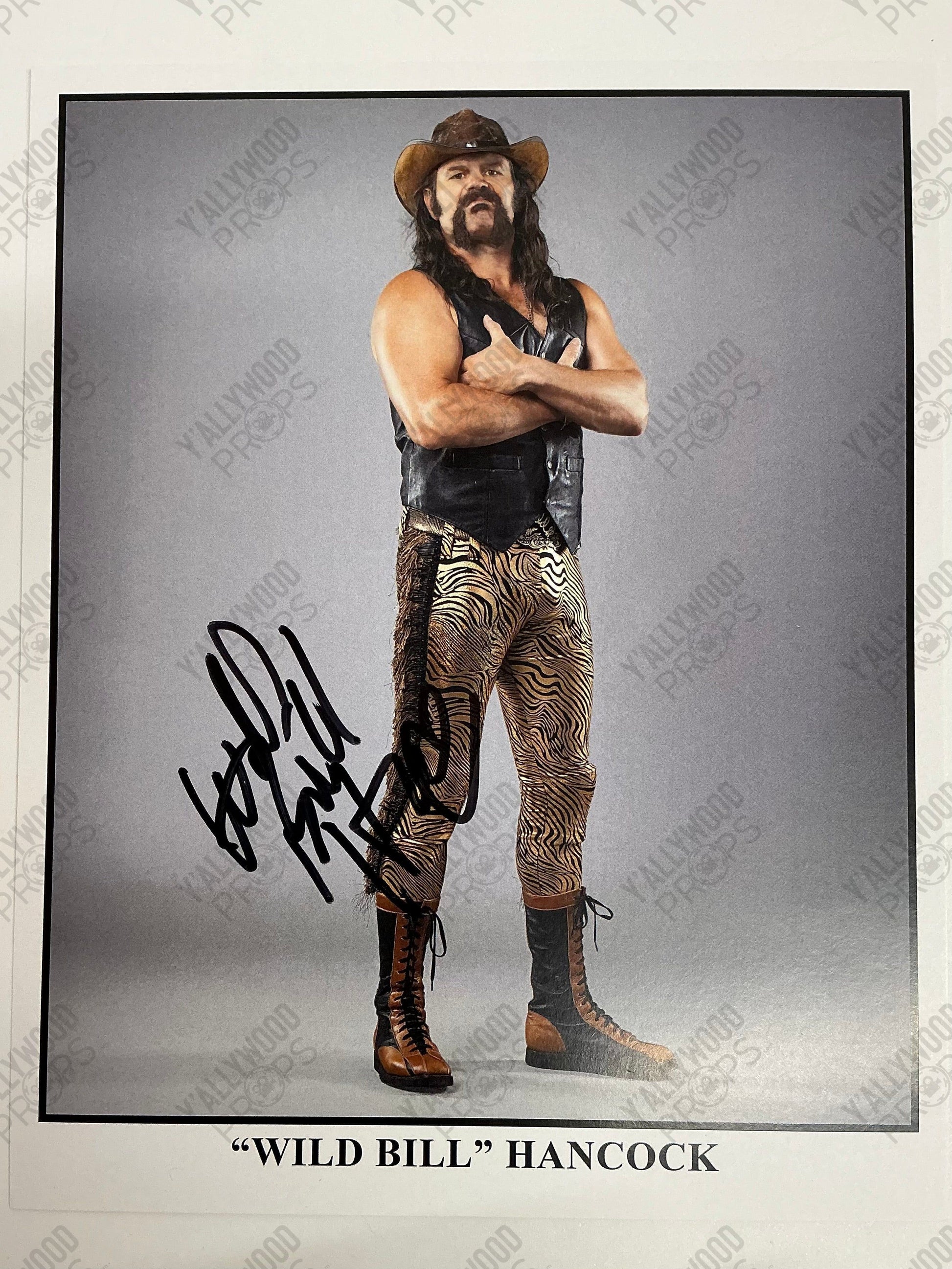 Wild Bill Autographed 8x10 S2E4 Heels (2021) Movie Prop Y'allywood Props N
