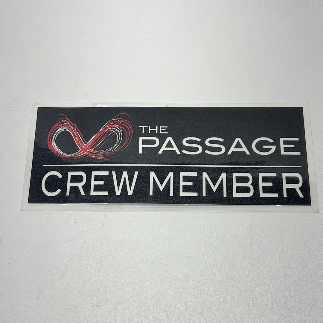 Parking Pass Cast & Crew The Passage Movie Prop Atlanta Brick Co   